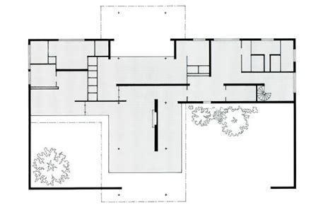 Mies Van Der Rohe Plan De La Maison Hubbe