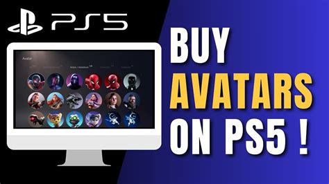 PS5 How To Buy Avatars YouTube