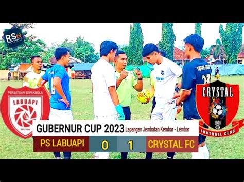 Crystal FC Kandaskan PS Labuapi Pada Perebutan Tiket Babak 8 Besar