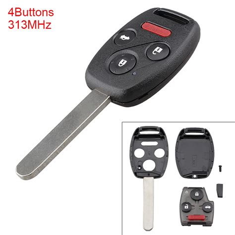 Mhz Buttons Keyless Uncut Flip Remote Key Fob Kr Wk Fit For