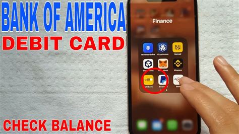 How To Check Bank of America Debit Card Balance 🔴 - YouTube