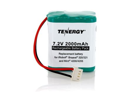 Tenergy V Mah Replacement Battery For Irobot Braava