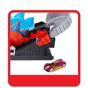 Hot Wheels Attacco Alle Montagne Russe Pista Dinosauro Attacco Alle Montagne Russe Pista