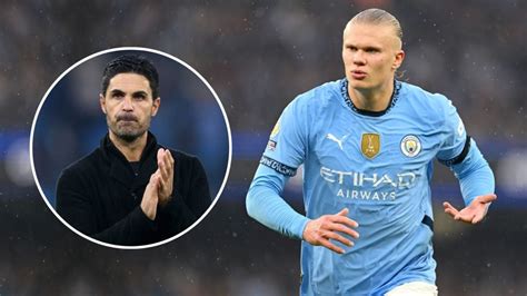 Watch As Rattled Erling Haaland Confronts Arsenal Boss Mikel Arteta