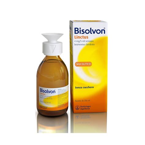 Bisolvon Linctus Sciroppo Flacone Ml Farmacia Fornari Dott Yari