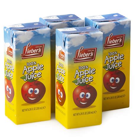 Apple Juice Box Drinks - 6.76 fl oz - 4CT • Passover Cereal, Snacks ...