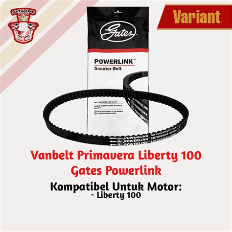 Jual Vbelt V Belt Vanbelt Vespa Matic Sprint Lx Primavera Gates