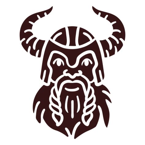 Design Png E Svg De Cabeça E Capacete Viking Para Camisetas