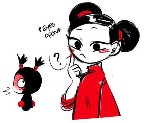 pucca opened her eyes! by Diana2469s on DeviantArt