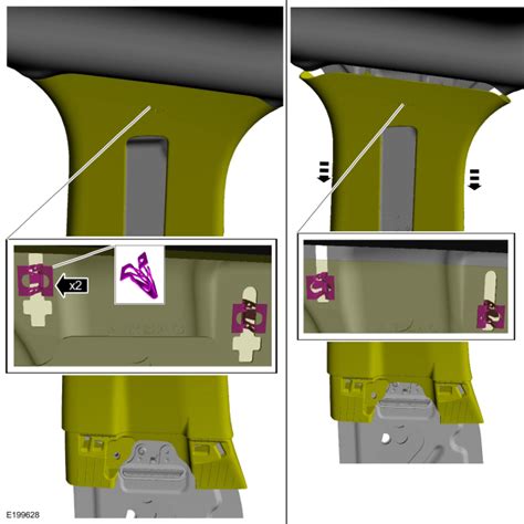 Lincoln Nautilus B Pillar Trim Panel Removal And Installation