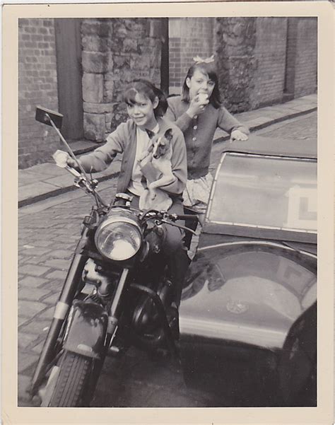 38 Funny Vintage Photos Of Children Riding Motorbikes Vintage Everyday