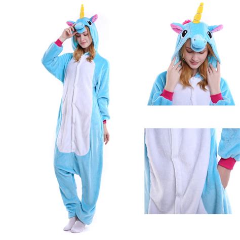 Blue Unicorn Onesie Blue Unicorn Pajamas For Adult Buy Now