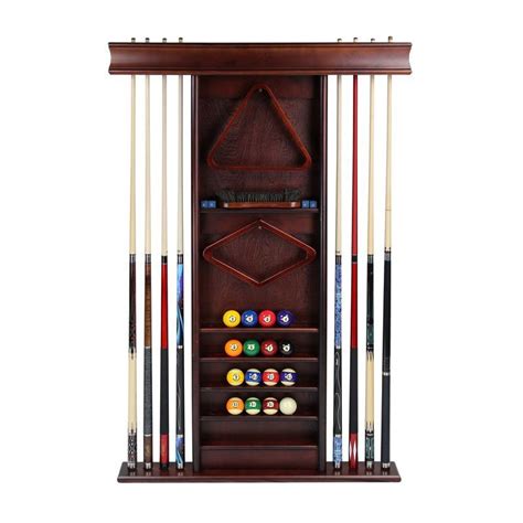 Reno Deluxe Wall Cue Rack Wall Racks Cue Rack Billiard Accessories