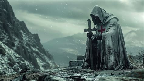 Templar Knight Chant Hymn Of The Knights Templar Praying For The Cold