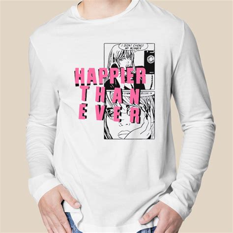 Billie Eilish Happier Than Ever T Shirt