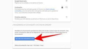 Qué significa activar sincronizacion en Google Haras Dadinco