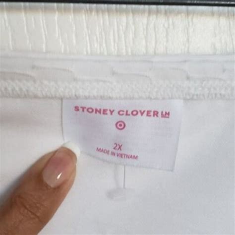 Stoney Clover Lane Swim Stoney Clover Lane X Target Womens White Bikini Bottom Nwot Sz X