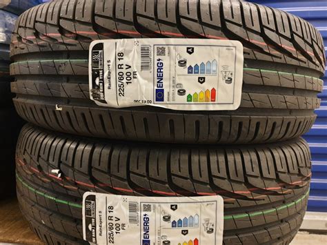 2X SUV TYRES UNIROYAL RAINSPORT 5 SUV 4X4 225 60 R18 100V 225 60 18