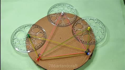 Working Model Of Maths For Class 9 Circle Theorem Math Exhibition Circle Property5