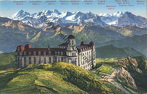 Historische Ansichtskarten Kanton Schwyz Rigi 02