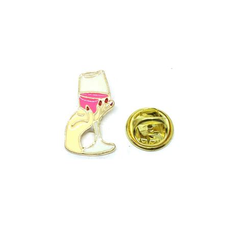 Wine Enamel Pin Finox