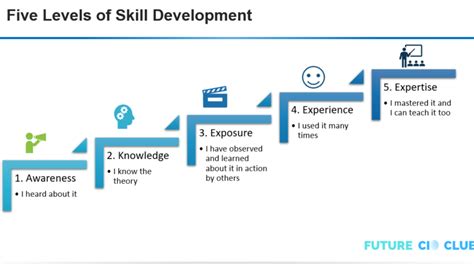 Mastering Professional Skills In The Five Stages Career Growth Guide