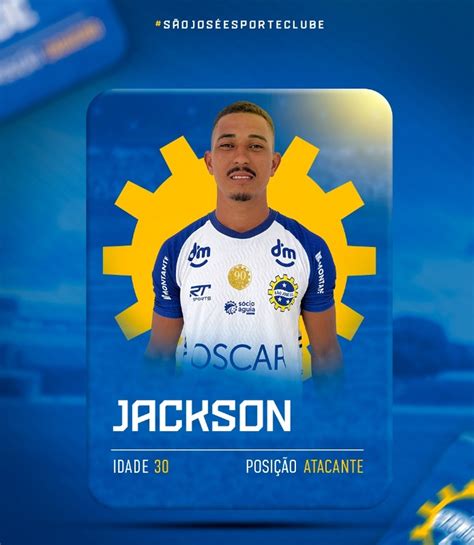 São José anuncia a contratação do atacante Jackson ex Aparecidense