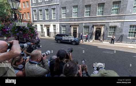 Boris Johnson Leaves No 10 For Pmqs The Last Time Image Shot On 20th