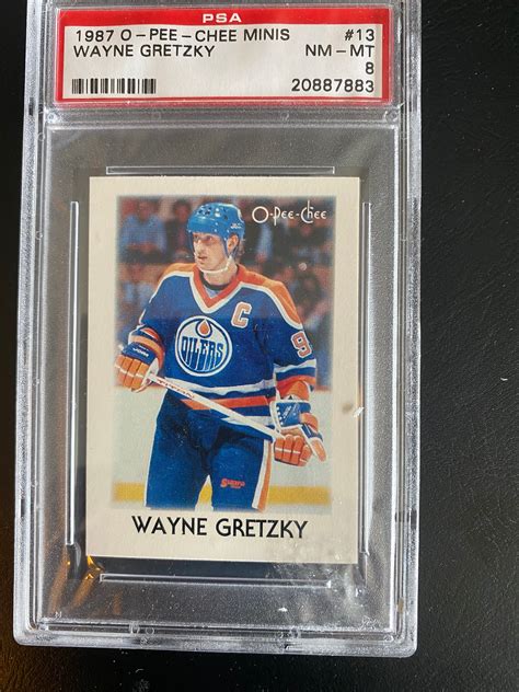 Wayne Gretzky O Pee Chee Card Psa Graded Hockey Card Gorgeous