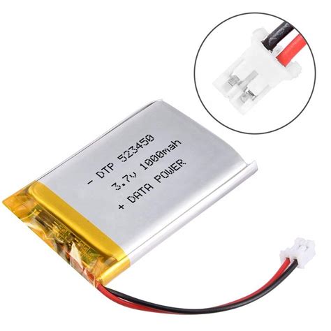 1000mAh Drone 3 7V Dtp523450 Lithium Battery Motorcycle China 3 7V