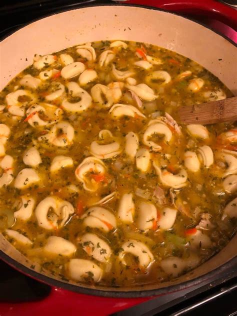 Tortellini Soup - the kind of cook recipe