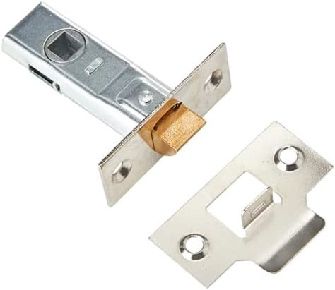 Carlisle Brass Tl Bp Tubular Mortice Latch Np Polished Nickel