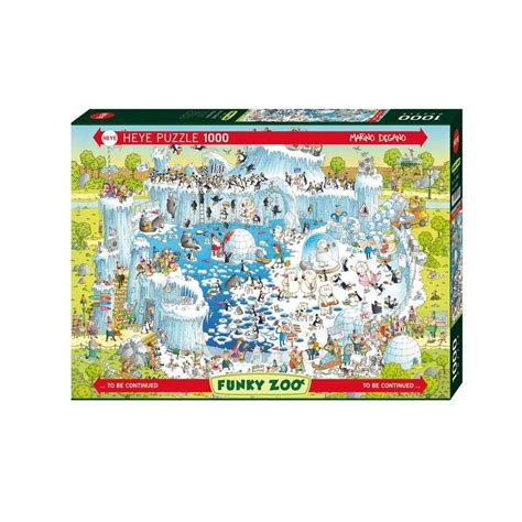 Funky Zoo Polar Habitat HEYE Puzzle ヘイパズル 29692 Marino Degano Funky