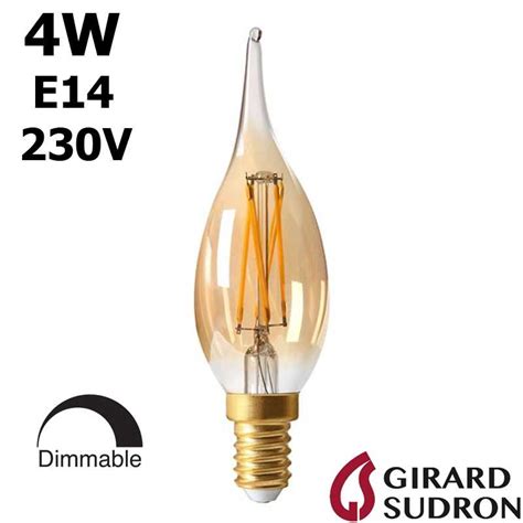 Ampoule Flamme Grand Si Cle Girard Sudron Led W E V