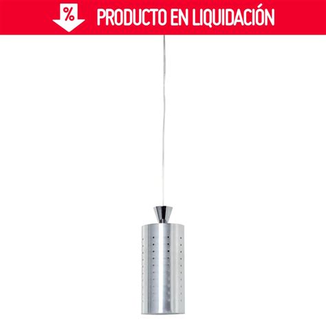 Lámpara Colgante Aluminio Perforado 1 Luz E27 Sodimac Perú