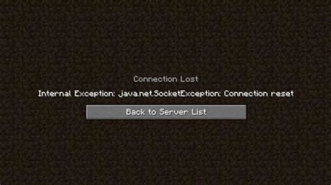 Minecraft How To Fix Internal Exception Connection Reset Gamer Tweak