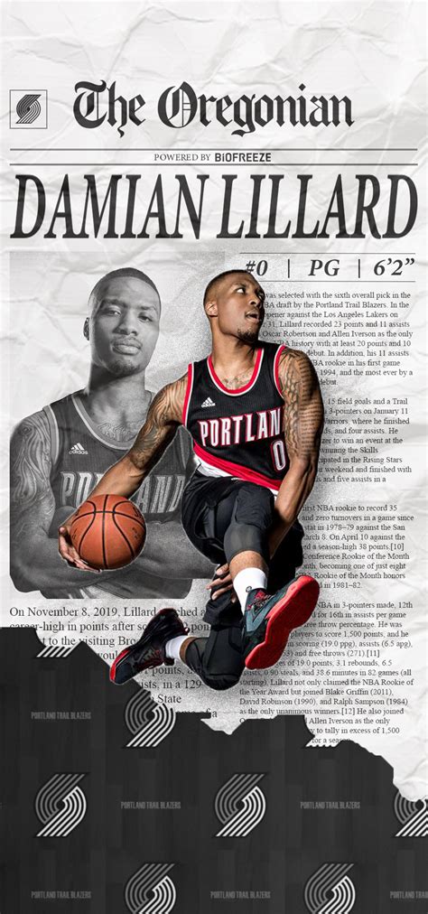 Damian Lillard Wallpaper Edit