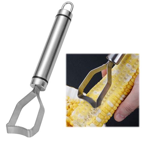 Xhxgz Clearance Corn Peeler Stainless Stee Corn Cob Stripper Tool Corn