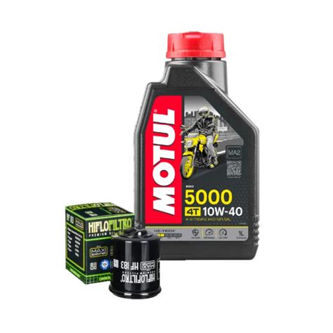 Kit Tagliando Olio Motul W Per Aprilia Sr Motard T