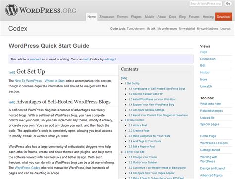 Some Wiki Basics (Wikis) | I'd Rather Be Writing Blog and API doc course