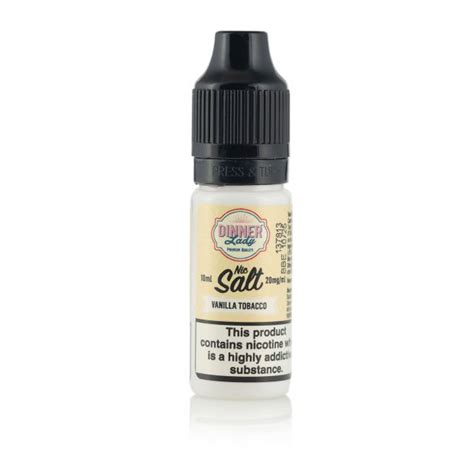 Dinner Lady Vanilla Tobacco Nic Salt Electric Tobacconist