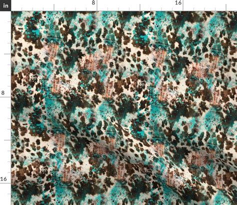 Rustic Cow Print Fabric | Spoonflower