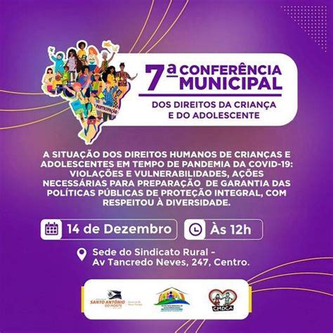 7ª Conferência Municipal Dos Direitos Da Criança E Do Adolescente