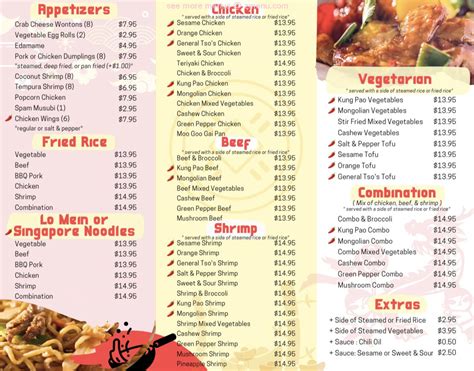 Online Menu Of Bennett Asian Cafe Restaurant Bennett Colorado 80102