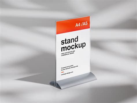 Free desk stand mockup - Instant Download