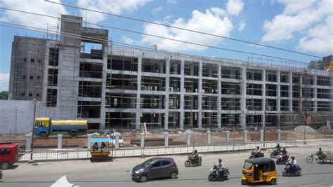 Shopping Complex Under Smart Cities Mission In Madurai Nearing