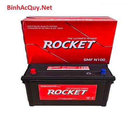 Bình ắc quy Rocket SMF N100 12V 100AH BinhAcQuy Net