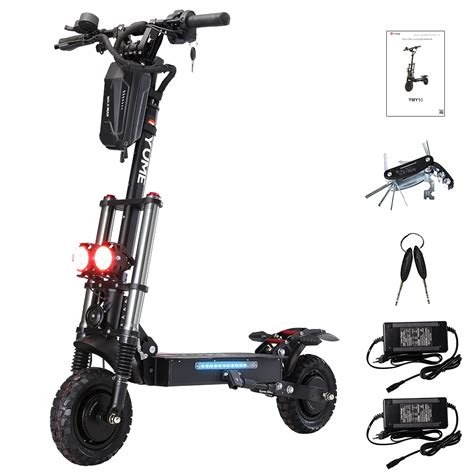 Yume Y10 Adult Electric Scooter Double Suspensions Dual Motor 23 4AH