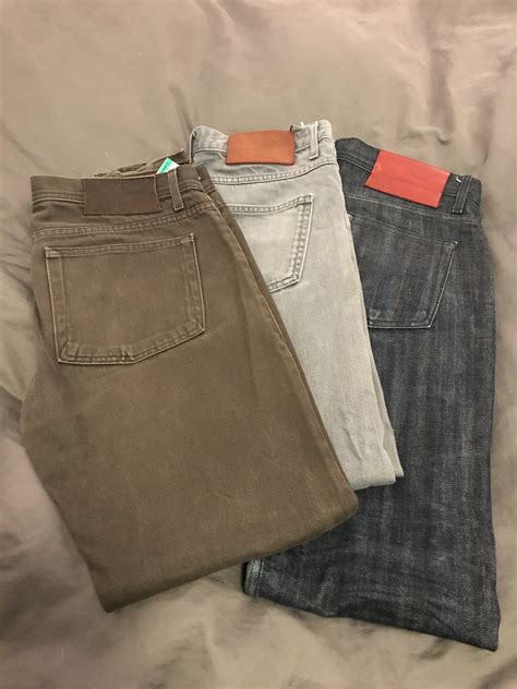 Three Pairs Of Naked And Famous Raw Denim For 35 R ThriftStoreHauls