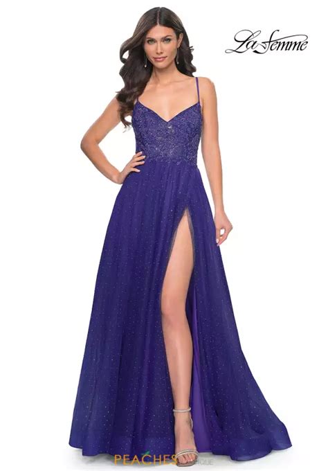 La Femme 32020 Dress - Peaches Boutique